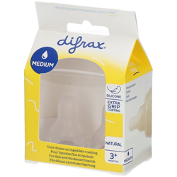 Difrax® Tétine Natural Medium características