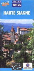 Carte de randonnée : Haute-Siagne (Série Top 25) precio