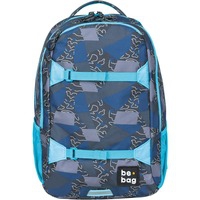 be.bag be.explorer sac à dos Cartable sac à dos Bleu, Marine Polyester