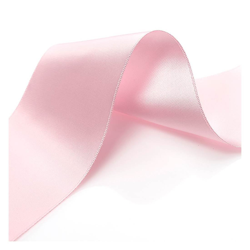 Ruban satin double face 63mm rose en oferta