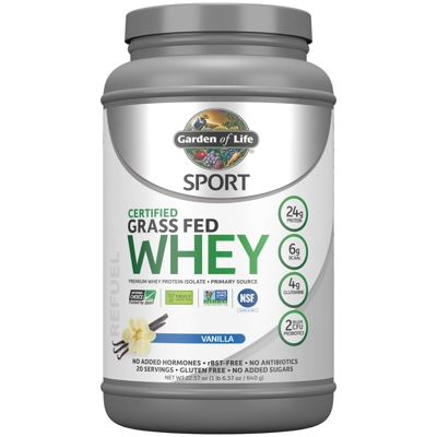Whey Protéines Sport - Vanille - 640g