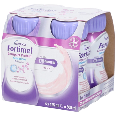 Fortimel® Compact Protein Goût Fruits Rouges Sensation Fraîcheur