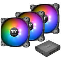 Pure Plus 14 RGB TT Premium Edition Processeur Ventilateur 14 cm Noir, Gris, Ventilateur de boîtier características