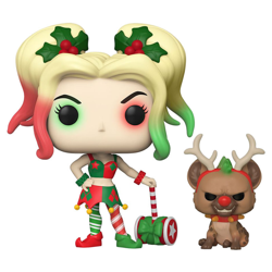 HARLEY QUINN WITH HELPER / SUPER HEROES / FIGURINE FUNKO POP precio