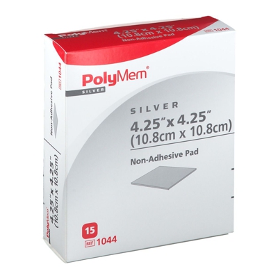 PolyMem® Silver Non adhésif 16.5 x 19 cm