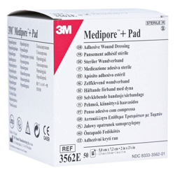 3M™ Medipore™+ Pad 5 cm x 7,2 cm precio