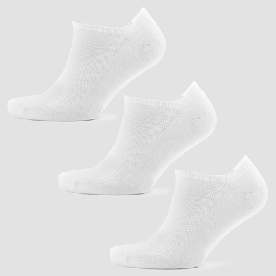 Chaussettes courtes pour homme - Blanches - UK 6-8