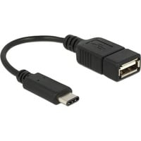 65579 câble USB 0,15 m USB 2.0 USB C USB A Noir, Adaptateur