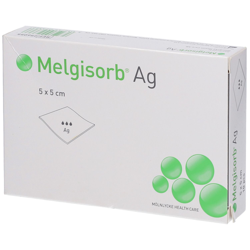 Melgisorb® Ag Pansements alginate antimicrobiens 5 x 5 cm en oferta