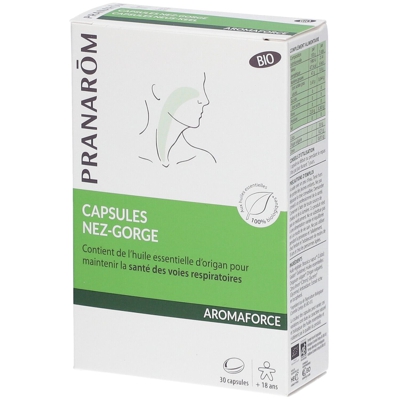 Pranarôm Aromaforce Capsules Nez-Gorge