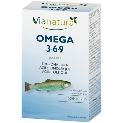 Vianatura Omega 3-6-9 40 capsules