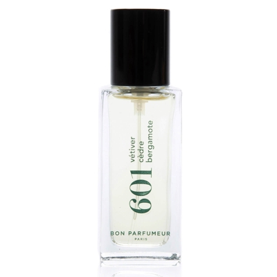 Bon Parfumeur 601 Vetiver Cedar Bergamot Eau de Parfum (Various Sizes) - 15ml