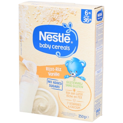 Nestle Baby Cereals® Riz-Vanille