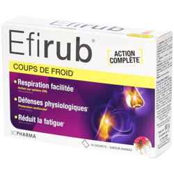 3C Pharma Efirub Saveur Ananas características