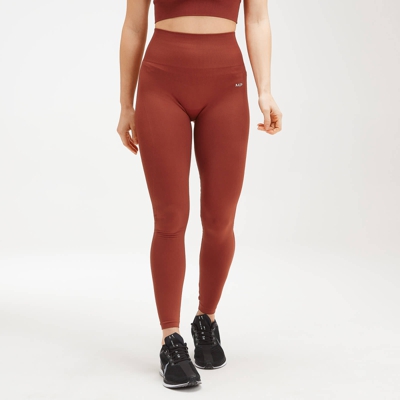 MP Women's Shape Seamless Ultra Leggings - Burnt Red - XS