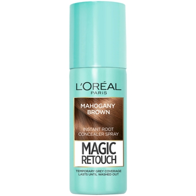L’Oréal Paris Magic Retouch Temporary Instant Root Concealer Spray 75ml (Various Shades) - Mahogany Brown