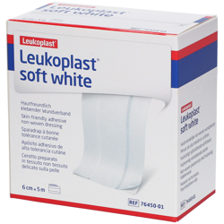 Leukoplast Soft White Pansement 6 cm x 5 m características