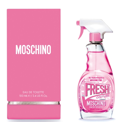 Eau de Toilette en spray Fresh Couture Pink Moschino 100 ml