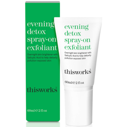 Spray Exfoliant Détoxifiant pour le Soir Evening Detox Spray-On Exfoliant this works 60 ml en oferta
