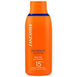 Lait Fluide Soyeux Sun Beauty SPF 15 Lancaster 175 ml precio