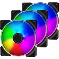 FD-FAN-PRI-AL14-PWM-3P ventilateur, refroidisseur et radiateur Boitier PC 14 cm Noir, Blanc, Ventilateur de boîtier