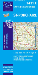 Carte de randonnée : Saint-Porchaire (Série Bleue) precio