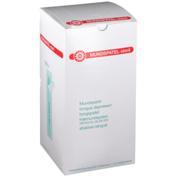 Noba Abaisse-langue en bois stérile 150 x 18 mm en oferta