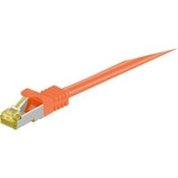 RJ-45 CAT7 3m câble de réseau Orange S/FTP (S-STP)
