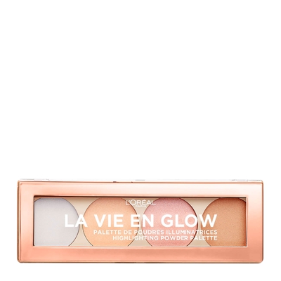 Palette Illuminatrice La Vie En Glow L'Oréal Paris – Éclat Froid 10 g