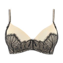PRELUDE soutien-gorge sans armatures en dentelle Noir Fatal