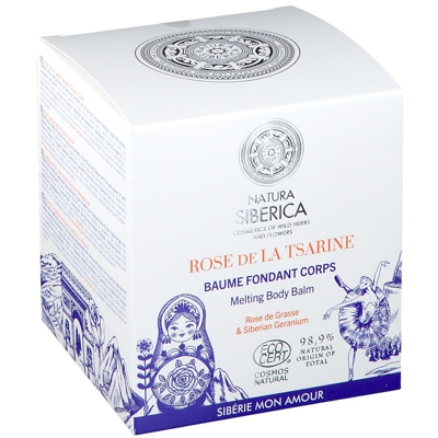Natura Siberica Rose DE LA Tsarine Baume fondant corps