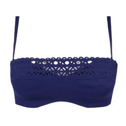 LISE CHARMEL haut de maillot de bain bandeau coques Ajourage Couture