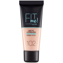 Fit Me! Maybelline Fond de Teint Matte + Poreless 30 ml (différentes teintes disponibles) - 102 Fair Ivory características