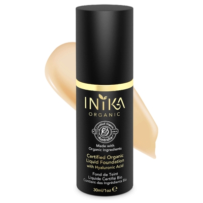 INIKA Certified Organic Liquid Mineral Foundation (Différentes couleurs) - Beige