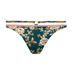 WATERCULT bas de maillot de bain tanga Ottomane Flower