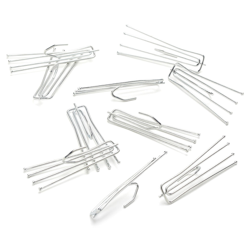 Agrafes 4 branches pli flamand 30mm de tête características