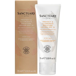 Lotion Hydratante Protectrice et Illuminatrice Sanctuary Spa 75 ml en oferta