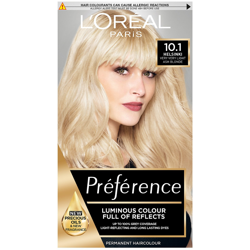 L'Oréal Paris Préférence Infinia Hair Dye (Various Shades) - 10.1 Helsinki Very Light Ash Blonde precio