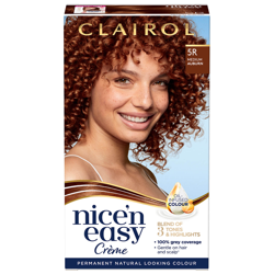 Clairol Nice' n Easy Crème Natural Looking Oil Infused Permanent Hair Dye 177ml (Various Shades) - 5R Medium Auburn características