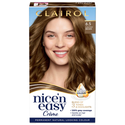 Clairol Nice' n Easy Crème Natural Looking Oil Infused Permanent Hair Dye 177ml (Various Shades) - 6.5 Lightest Brown características