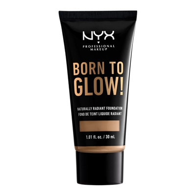 NYX Professional Makeup Born to Glow Naturally Radiant Foundation 30ml (Various Shades) - Caramel