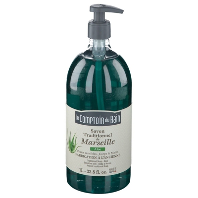 Le Comptoir du Bain savon traditionnel de Marseille Aloe