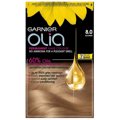 Garnier Olia Coloration Permanente (Différentes teintes) - 8.0 Blonde