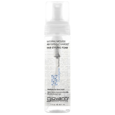 Mousse Coiffante Naturelle Air-Turbo Charged™ Giovanni 207 ml