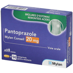 Pantoprazole Mylan Conseil 20 mg en oferta