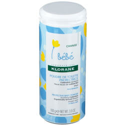 Klorane Bébé Change Poudre de Toilette Protectrice au Calendula Bio características