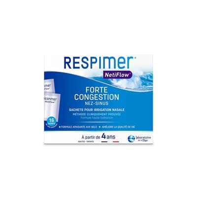 Respimer netiflow pour irrigation nasale