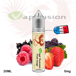 E liquide  Fruits rouges 20ml + booster nicotine -  Vapfusion en oferta