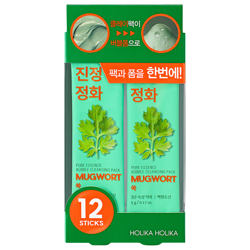 Holika Holika Pure Essence Mugwort Bubble Cleansing Pack en oferta