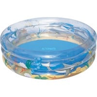 Piscine gonflable TRANSPARENTE VIE SOUMARINE Φ1.7m x H53cm